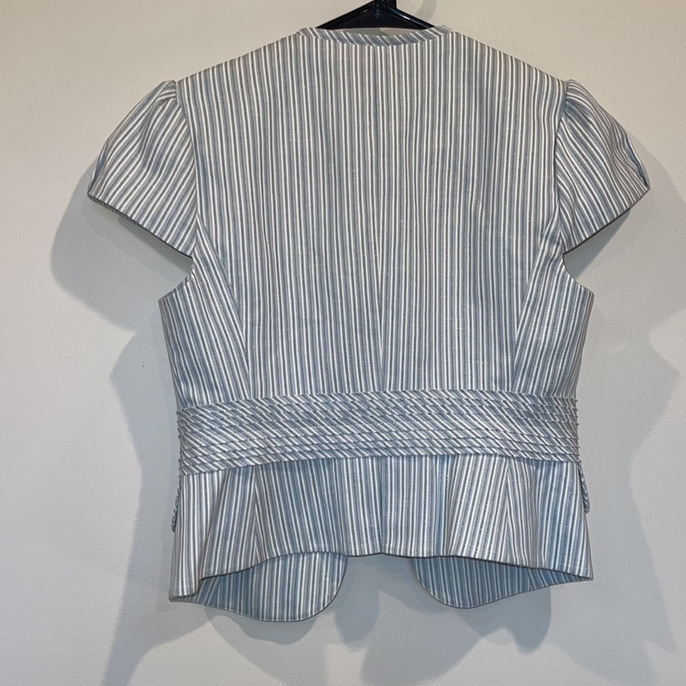 NWT BCBGMaxAzria Striped Jacket - Picture 7 of 10